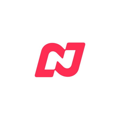 Design with the title 'Modern Negative Space Design for NewsJacker, a  Modern Tech PR Software '