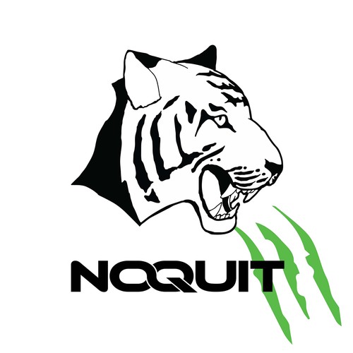 Aggressive logo with the title 'Logo for boxing club'