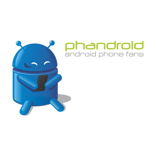 Case design with the title 'Phandroid needs a new logo'