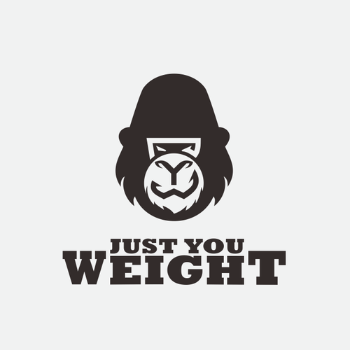 Kettlebell logo with the title 'JustYouWeight contest'