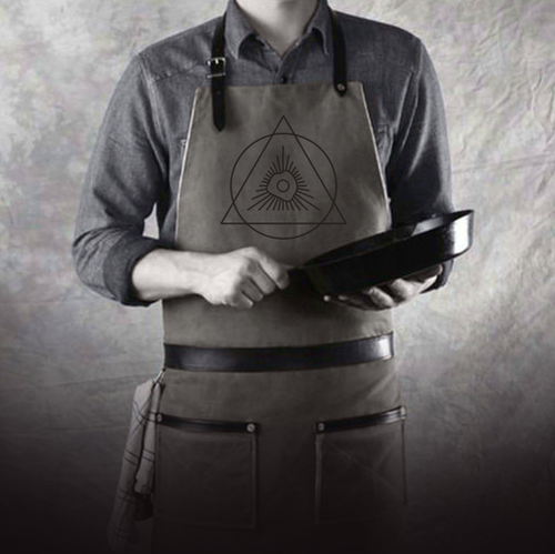 Sunlight logo with the title 'Cool logo design for a breakfast club. Egg as a sun and eye, sunrays, triangle/pyramid shape to give it a dash of intrigue for fun.'