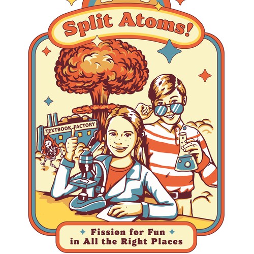 Funny t-shirt with the title 'Fun T shirt design'