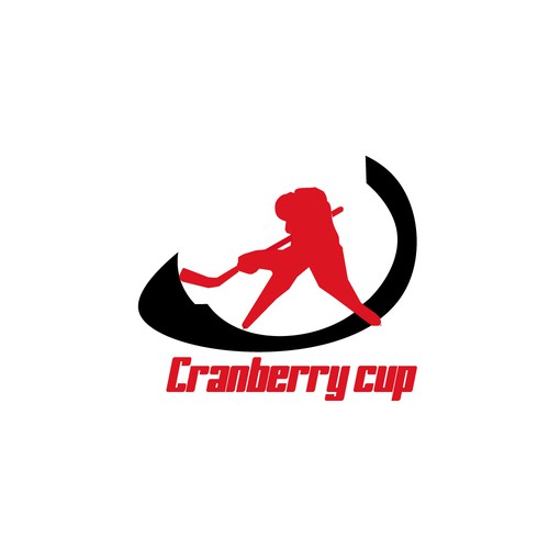 Tournament logo with the title 'Hockey Tournamet Logo'