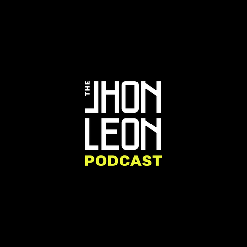Podcast logo with the title 'Jhon Leon Podcast'