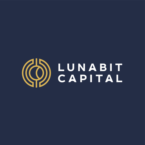 Lunar design with the title 'Lunabit Capital Logo'