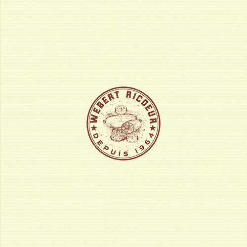 Butcher logo with the title 'Logo pour une petite entreprise familiale'