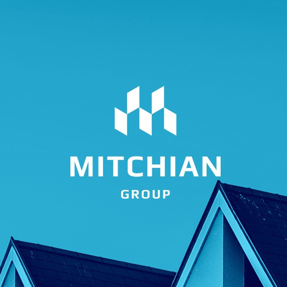 Rooftop logo with the title 'Roof Logo for Mitchian Group'