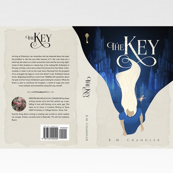 Princess book cover with the title 'The Key'