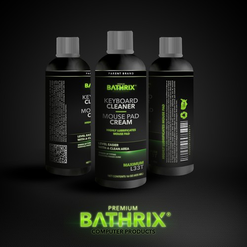 Cleaner design with the title 'KEYBOARD CLEANER'