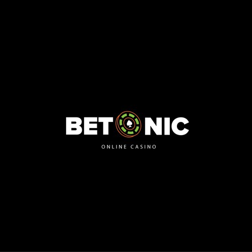 Casino logo with the title 'Logo Design'