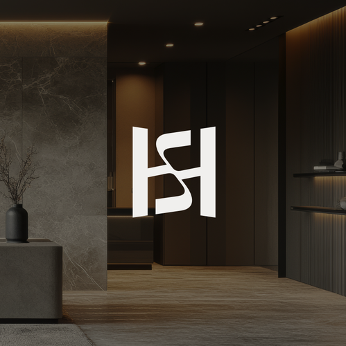 Project design with the title 'Studio Heyne Logo Concept'