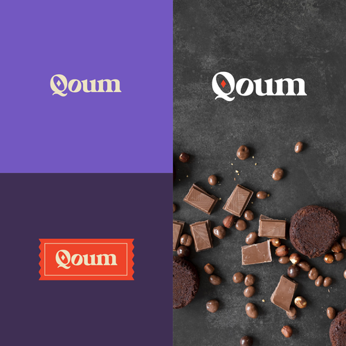 Minimal design with the title 'Coffee brand logo'