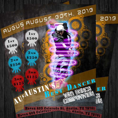 Dancer design with the title 'Austin's Best Dancer'