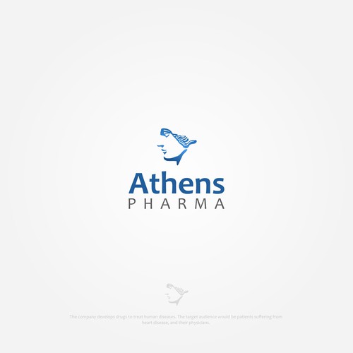 Pharmacy logo with the title 'Athens PHARMA'