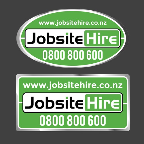 Sticker label with the title 'Sticker'