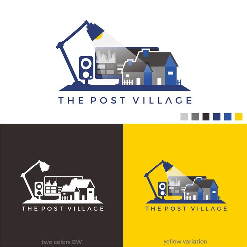 Blockbuster logo with the title 'logo for movie maker'