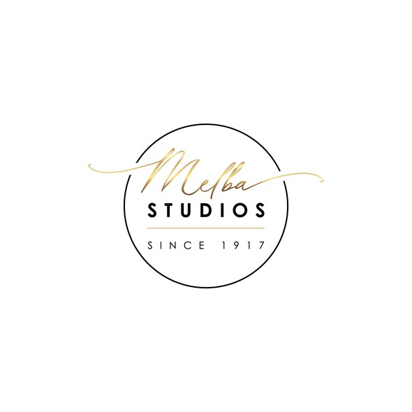 Aussie logo with the title 'Melba Studios Logo Refresh'