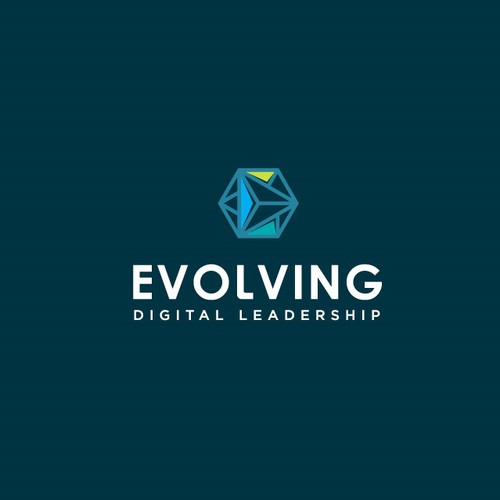 Full color logo with the title 'EVOLVING'