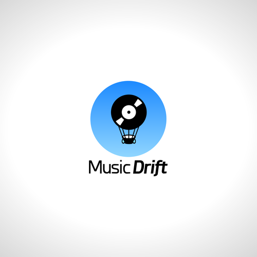 Balloon logo with the title 'Music Drift'