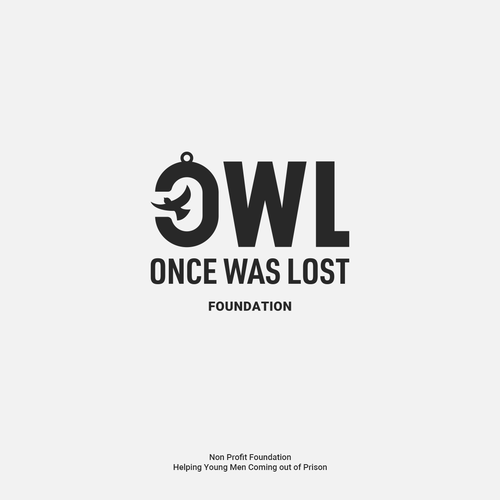 Freedom logo with the title 'Logo for OWL Foundation (Once was Lost)'