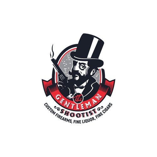Gentleman logo with the title 'Gentleman shootist'