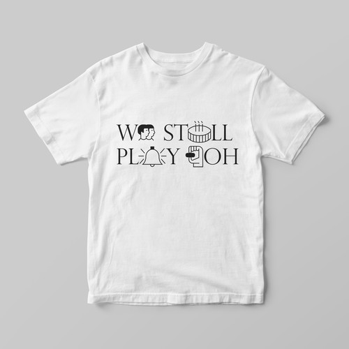 Positive design with the title 'Kids' T-Shirt'