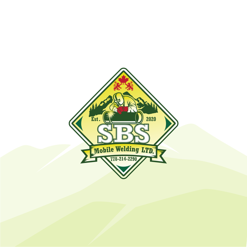 Welding design with the title 'welding'