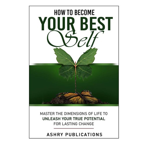 Unique book cover with the title 'book cover entry'