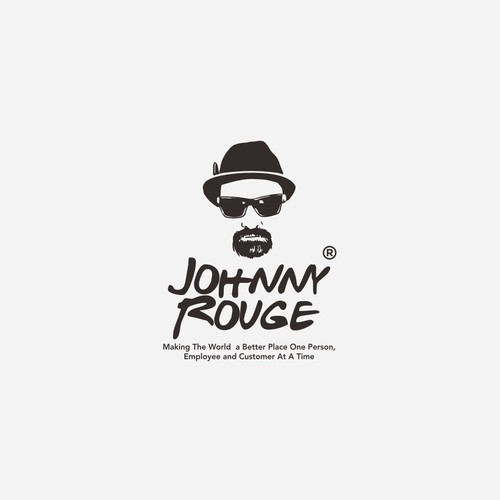 Figure design with the title 'Johnny Rouge'