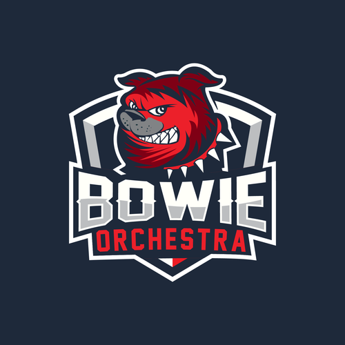 Bull brand with the title 'Bull dog logo design '