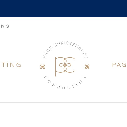 Shamrock logo with the title 'Lucky four leaf clover'