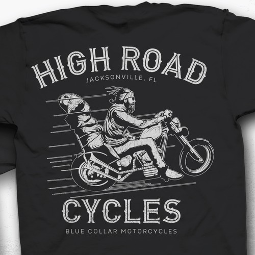 Mechanic logo with the title 'High Road Cycles (HRC)'
