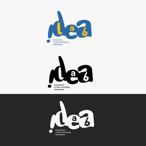 Balloon logo with the title 'Fun logo for Idea Lab'