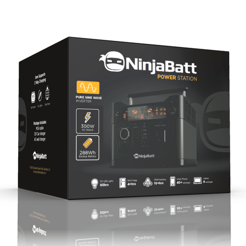 Electronic packaging with the title 'New package design for PowerStation'