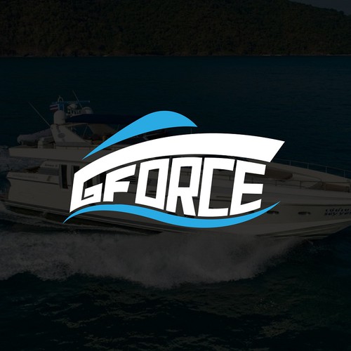 Yacht logo with the title 'Yatch Logo'