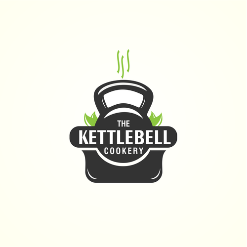 Meal logo with the title 'The Kettlebell Cookery- a goal focused meal prep delivery business'
