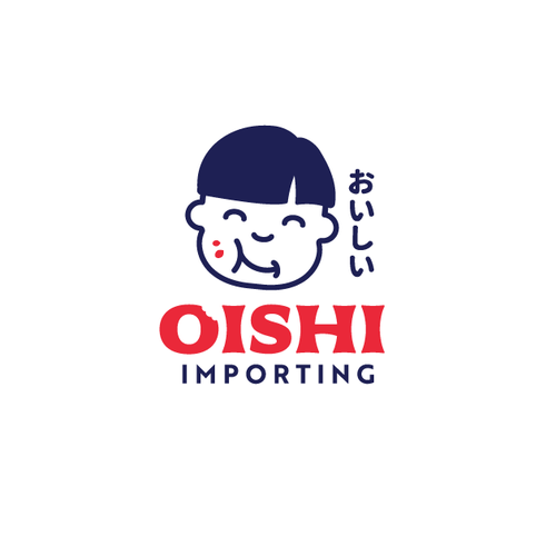 Japanese brand with the title 'Oishi Importing'
