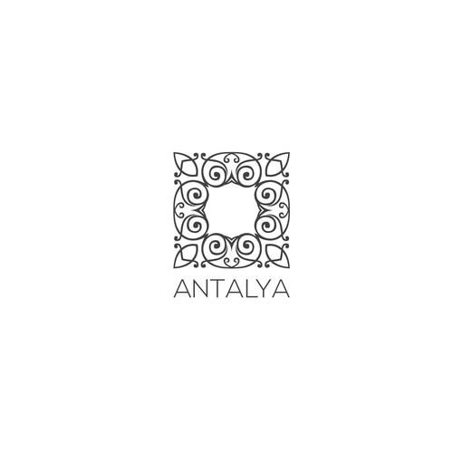 Filigree logo with the title 'Antalya'