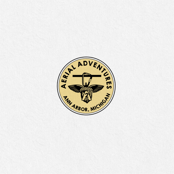 Armor logo with the title 'Creative logo for adventure '