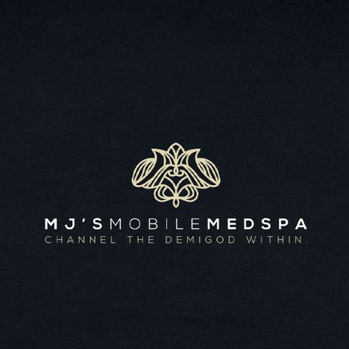 Aesthetic logo with the title 'MJ’s Mobile MedSpa'