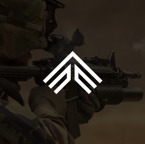 Startup logo with the title 'The Defense Collective'