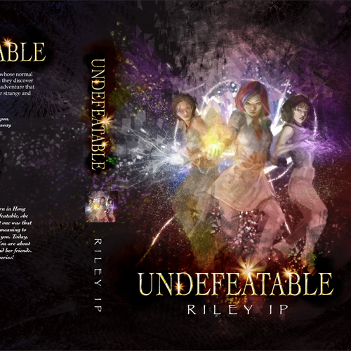 Girl book cover with the title 'Finalist for Teen Novel Cover Contest'