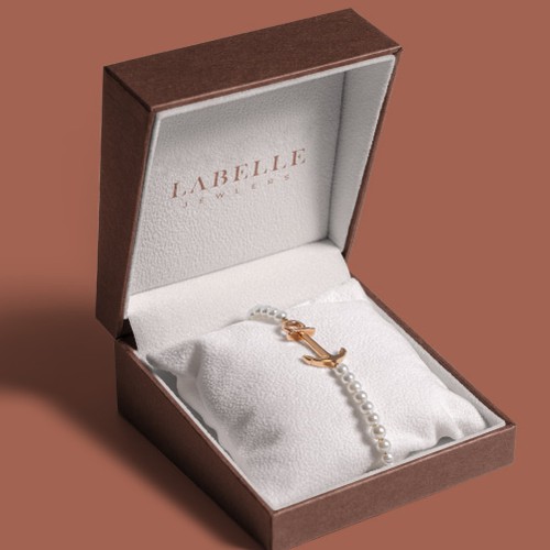 Sepia logo with the title 'Labelle Jewelers'