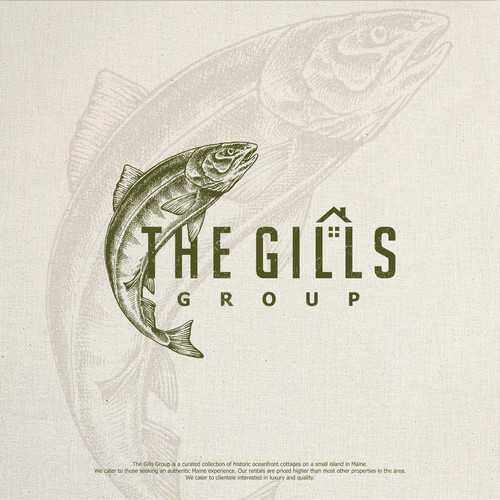 Naval logo with the title 'unused logo The Gills'