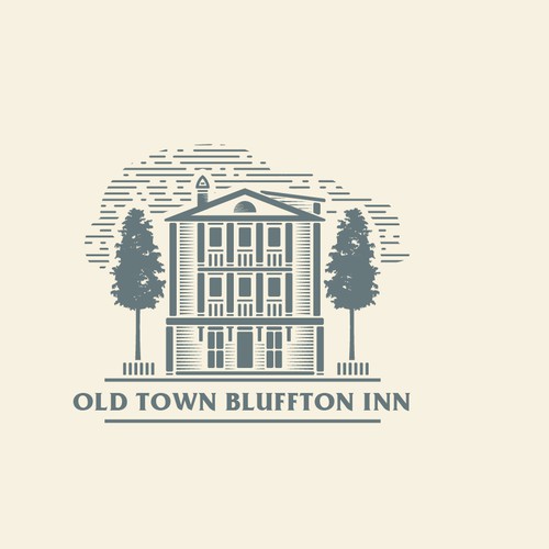 Hotel brand with the title 'Logo Concept for a Luxury Hotel'