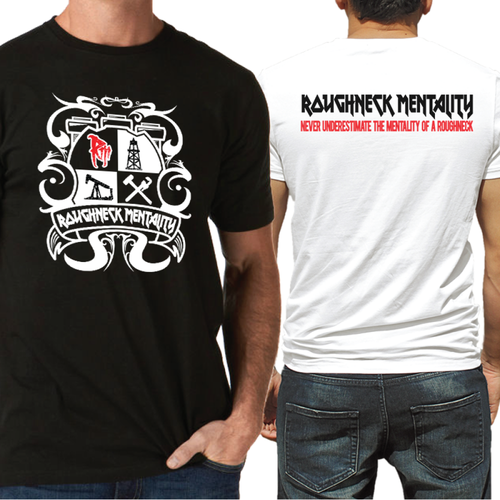 Shirt logo with the title 'Logo Contest Winner'