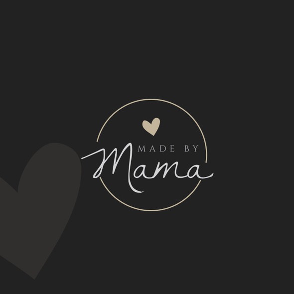 Mom and mama logo with the title 'Logo for a candle brand'