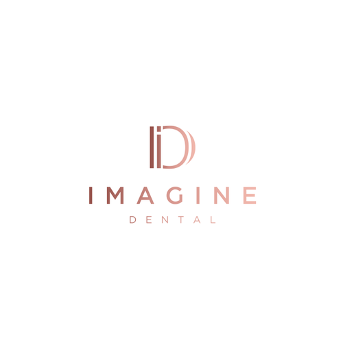Dental design with the title 'Imagine Dental'