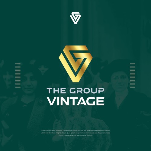 Ideal logo with the title 'The Group Vintage'