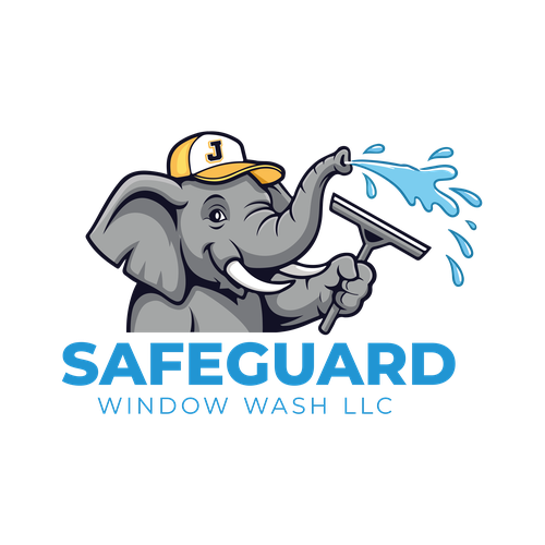 Window design with the title 'Safeguard Windows Wash LLC'